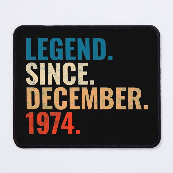 Item preview, Legend Since December 1974 Retro Vintage designed and sold by Teelogic.