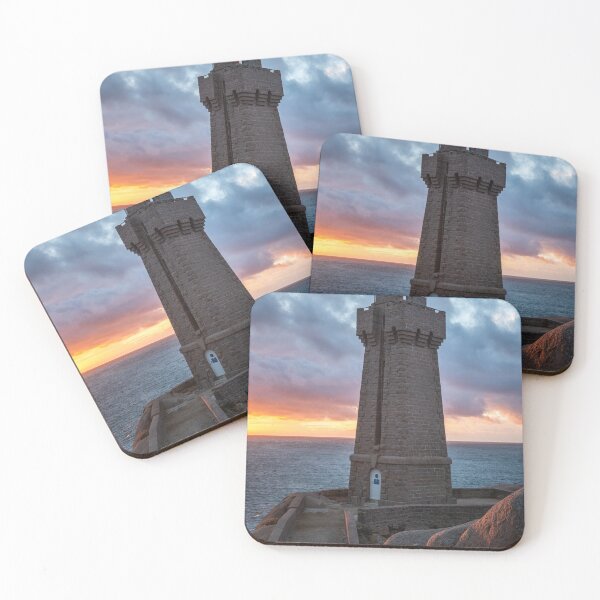 Item preview, Phare de Men Ruz on a cloudy evening in summer designed and sold by Stefan Rotter.