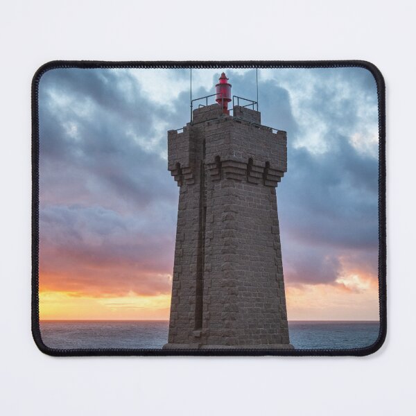 Item preview, Phare de Men Ruz on a cloudy evening in summer designed and sold by Stefan Rotter.