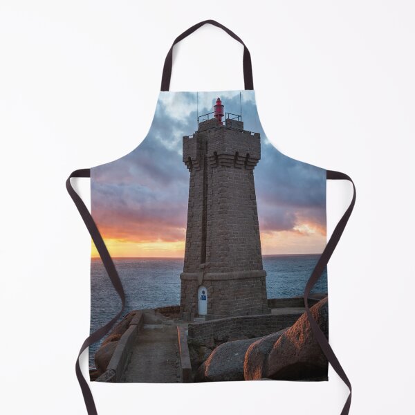 Item preview, Phare de Men Ruz on a cloudy evening in summer designed and sold by Stefan Rotter.