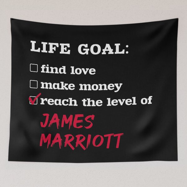 Item preview, Life goal - James Marriott designed and sold by 2Girls1Shirt.