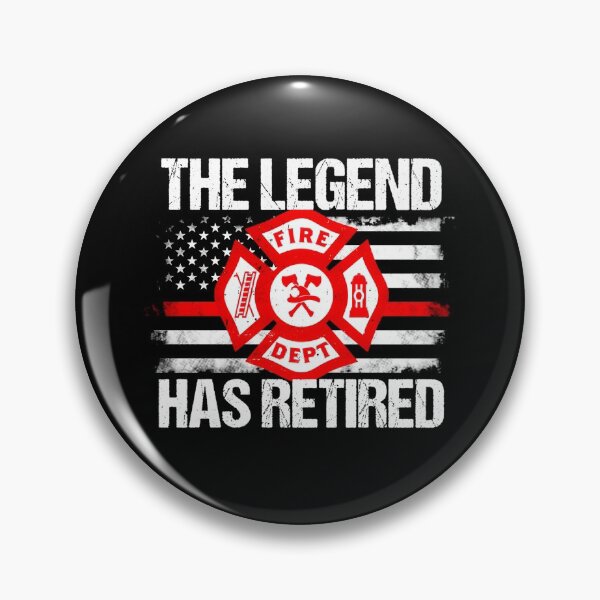 Item preview, Pride Work The Legend Has Retired Firefighter Retirement Party Gift Long Sleeve designed and sold by UTVankdesign.