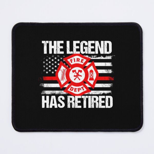 Item preview, Pride Work The Legend Has Retired Firefighter Retirement Party Gift Long Sleeve designed and sold by UTVankdesign.