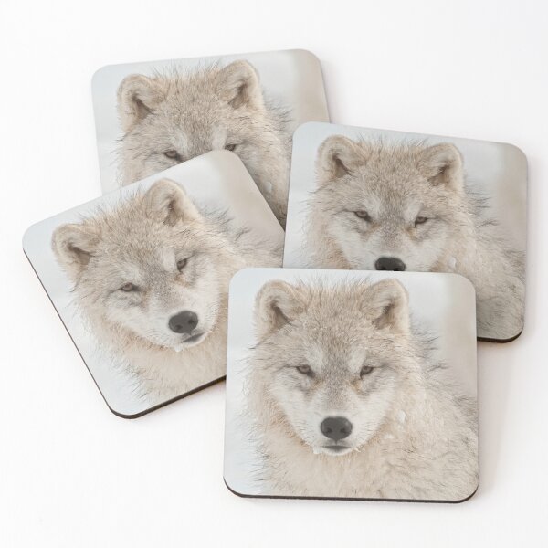 Item preview, Arctic Wolf Pup designed and sold by WolvesOnly.