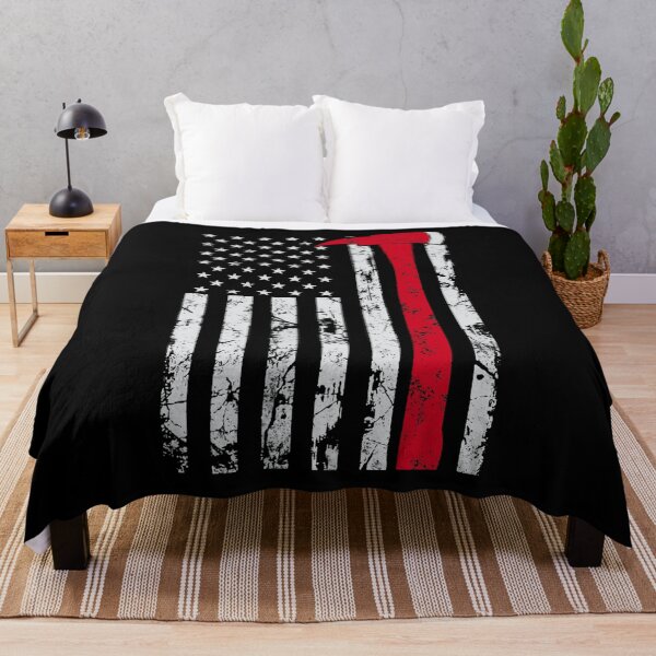 Item preview, Pride Work Thin red line Axe American flag Patriot Firefighter gift designed and sold by UTVankdesign.