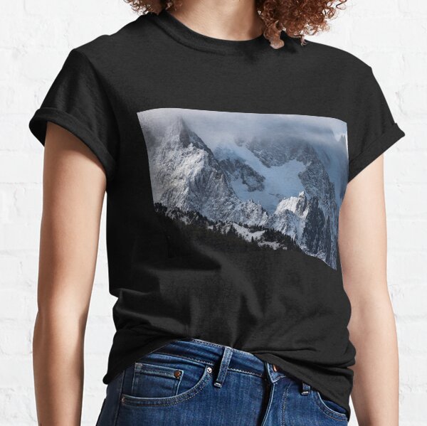 Mont Blanc Black cotton T-shirt