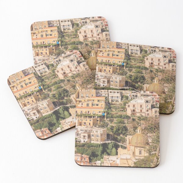 Item preview, Positano puzzle | Positano church and houses | Amalfi Coast | Italy | Travel photography designed and sold by ninasprintshop.