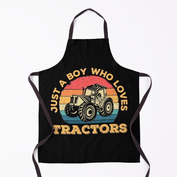 Item preview, Just A Boy Who Loves Tractors - Funny Kids Retro Farm Lovers designed and sold by ohmier.