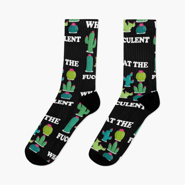 Item preview, What the fucculent  designed and sold by Designhub14.