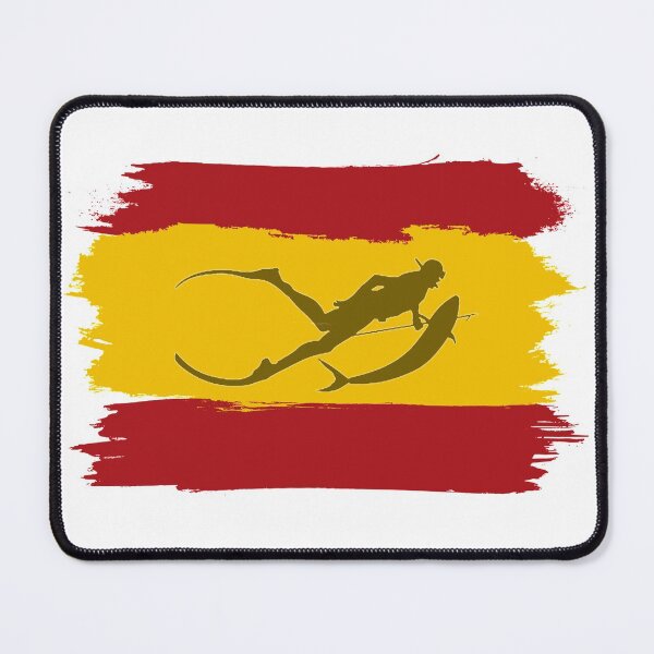 Item preview, pesca submarina spanish flag spearfishing spanish spain Spearfishing spain flag  designed and sold by Live  Today.