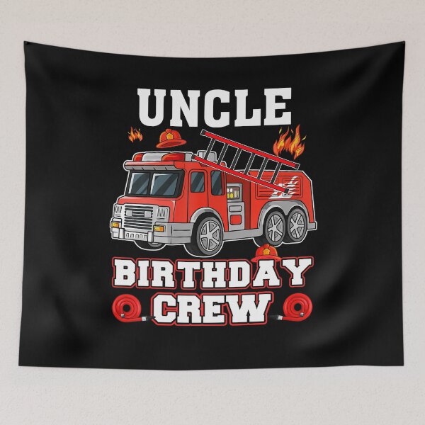 Item preview, Pride Work Uncle Birthday Crew FireTruck Firefighter Fireman Funny designed and sold by UTVankdesign.