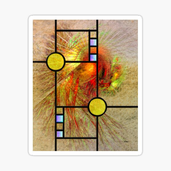 Prairie View - By John Robert Beck Sticker