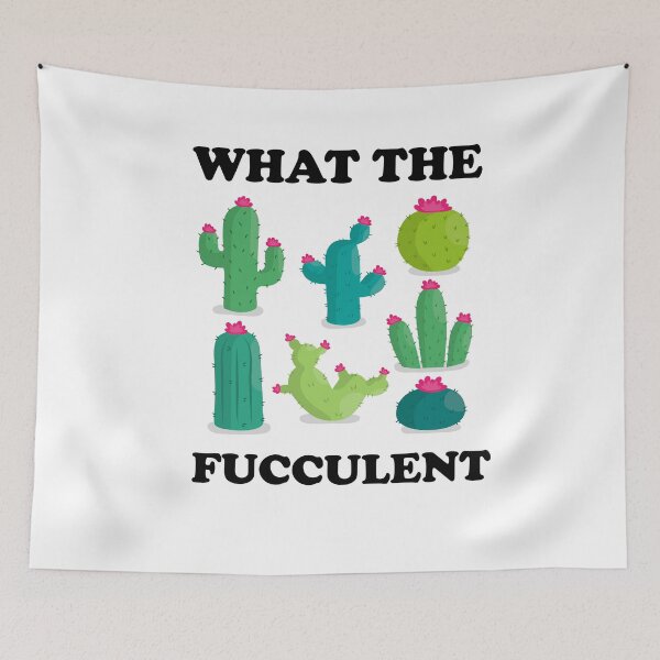 Item preview,  What the fucculent  designed and sold by Designhub14.