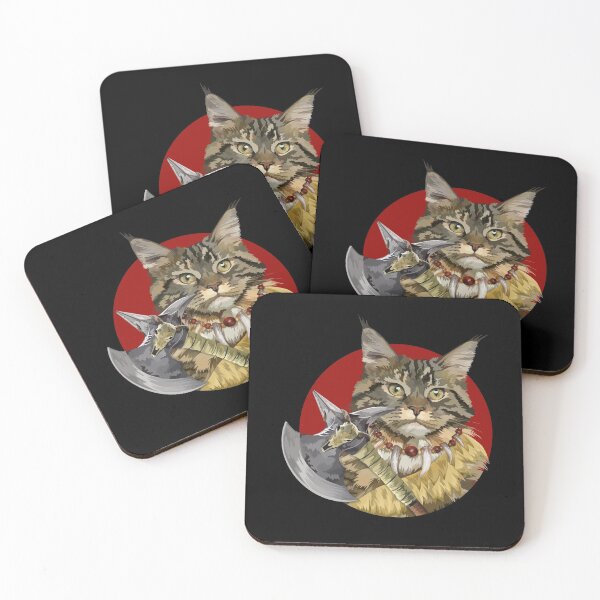 Item preview, Barbarian Kitty designed and sold by HanaAbstracts.