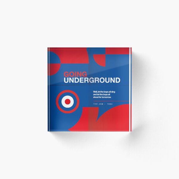 Artikelvorschau, The Jam Underground Geometrisch entworfen und verkauft von Russell Purdy.