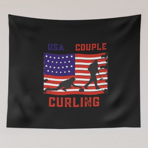 Item preview, USA Curling designed and sold by Davestre Designs.