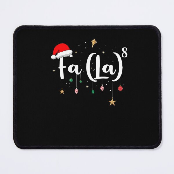 Item preview, Funny Christmas Santa FA (LA)8 Christmas Carol Fa La Math designed and sold by Leslie Smith.