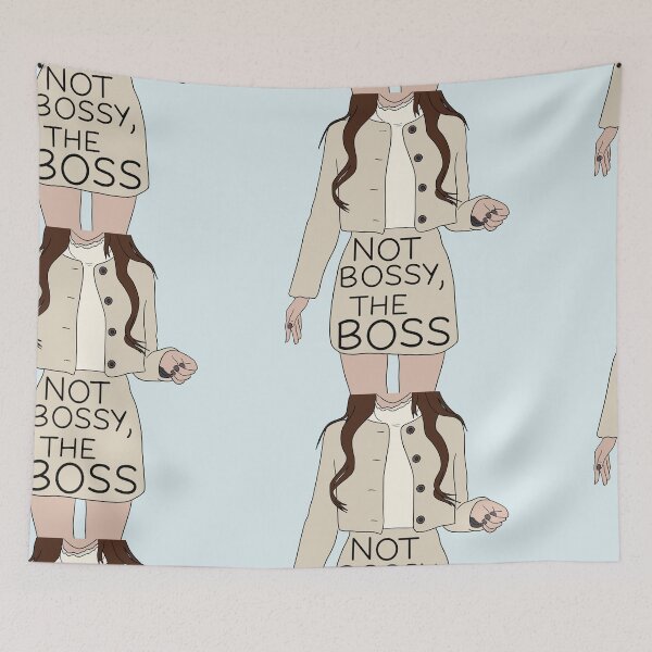 Item preview, Not bossy, the boss designed and sold by JUSTVIBESLABEL.