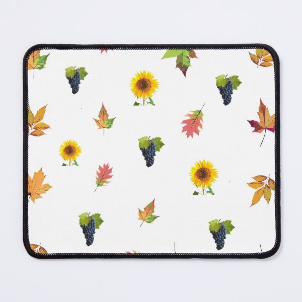 Item preview, Leaves Grapes Sunflower Autumn Fal Stickers Magnet Pack Pattern designed and sold by aloresarts.