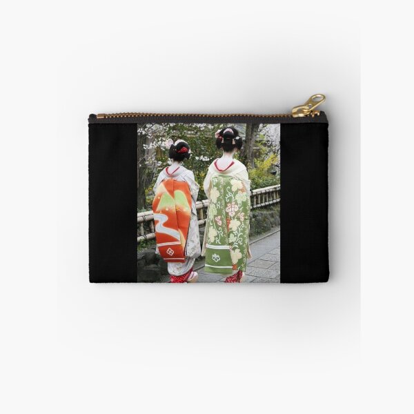 Item preview, Two Japanese Ladies showing Kimono Design designed and sold by JoAnnValencia.