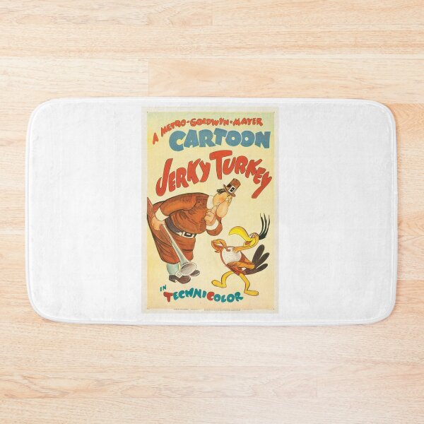 Item preview, 1940's Vintage Retro Jerky Turkey Cartoon Poster designed and sold by K1Store.