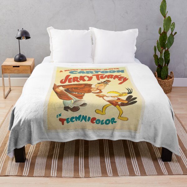 Item preview, 1940's Vintage Retro Jerky Turkey Cartoon Poster designed and sold by K1Store.
