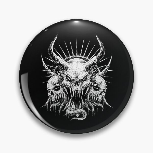 Item preview, 666 Demonic Demon Skulls  designed and sold by MedievalWear.