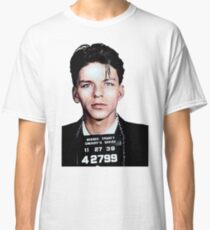 Frank Sinatra Mugshot Colorized Classic T-Shirt