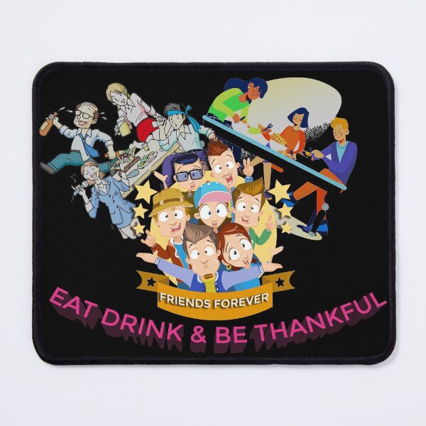 Item preview, Eat Drink and be Thankful  designed and sold by Marwad Haveli.