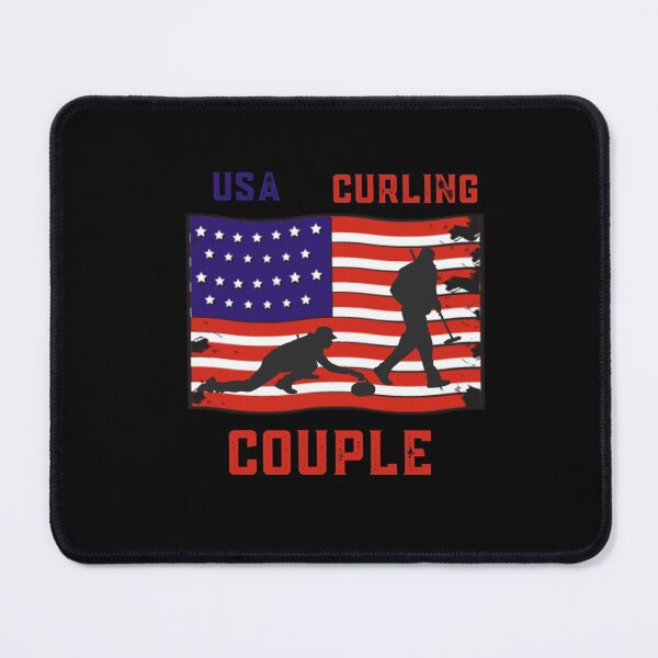 Item preview, USA Curling  designed and sold by Davestre Designs.