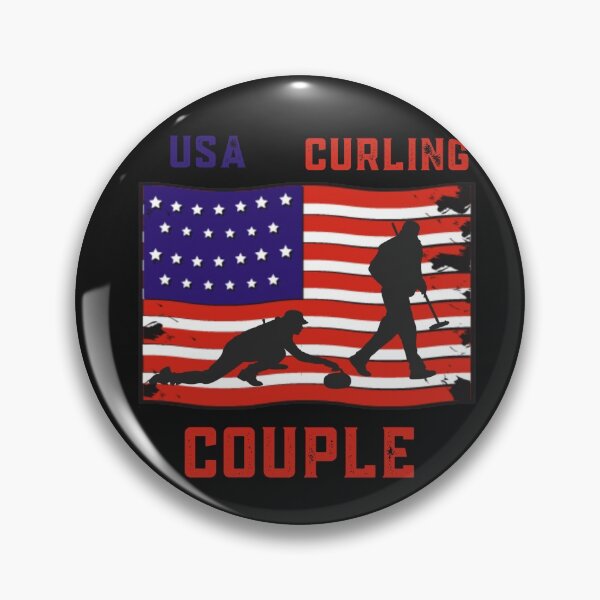 Item preview, USA Curling  designed and sold by Davestre Designs.