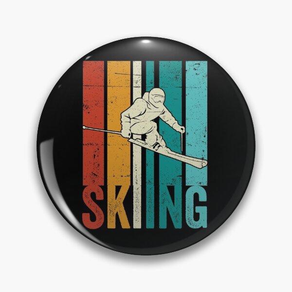 Item preview, Retro Sunset Snowfall Skiing Shirt | Winter Extreme Sports designed and sold by thecooltable.