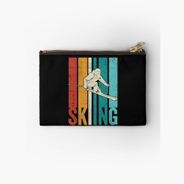 Item preview, Retro Sunset Snowfall Skiing Shirt | Winter Extreme Sports designed and sold by thecooltable.