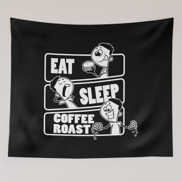 Item preview, Eat Sleep Coffee Roast Repeat - Gift for Coffee Roasting design designed and sold by theodoros20.