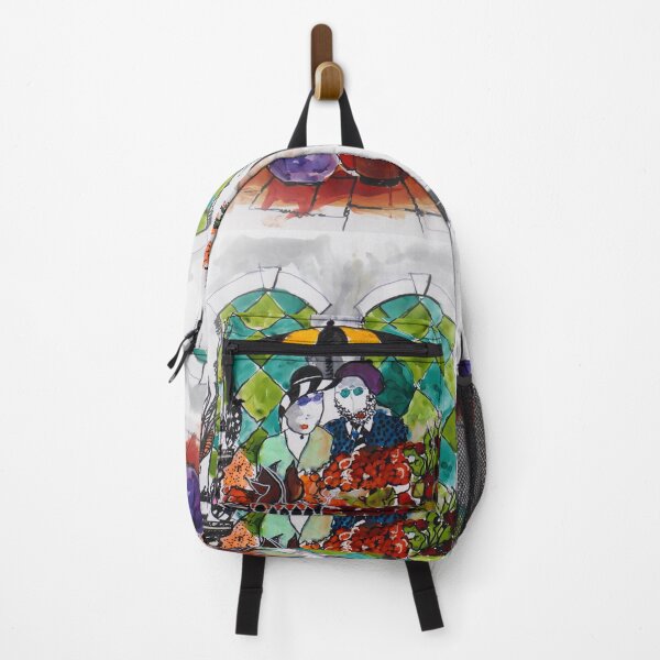 Item preview, Flower Sellers Under Umbrella designed and sold by davrodesigns.