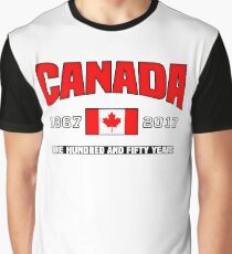 Canada 150 Anniversary Graphic T-Shirt