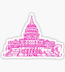US Capitol Bulding Sticker