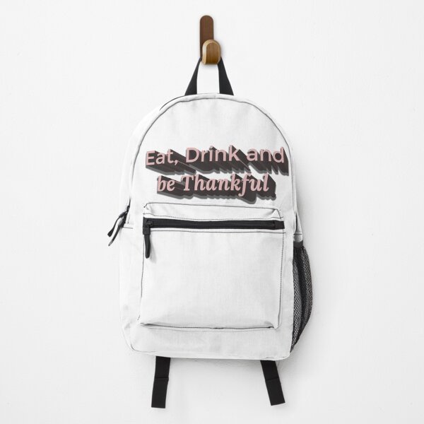 Item preview, Eat Drink and be Thankful designed and sold by Marwad Haveli.