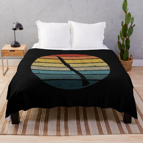 Item preview, Basson Fagotto Silhouette On A Distressed Retro Sunset product designed and sold by theodoros20.