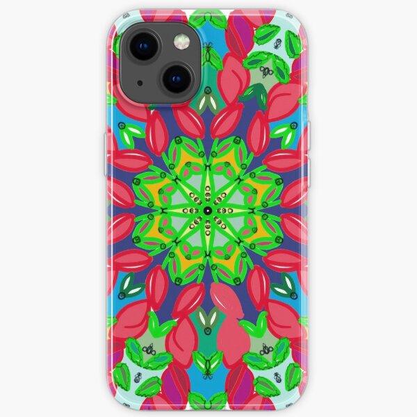 floral explosion iPhone Soft Case