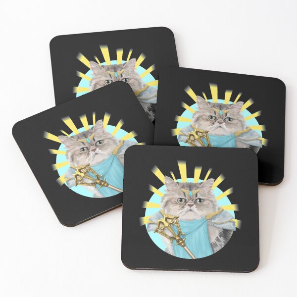 Item preview, Cleric Kitty designed and sold by HanaAbstracts.
