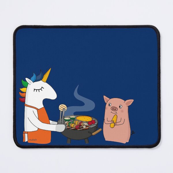 Item preview, Einhorn & Schwartie grill veggie designed and sold by LaDaDi.