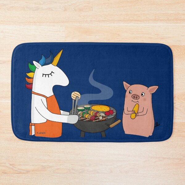 Item preview, Einhorn & Schwartie grill veggie designed and sold by LaDaDi.