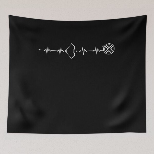 Item preview, Archery Heartbeat Bow & Arrow Gift Archer designed and sold by Lenny Stahl.