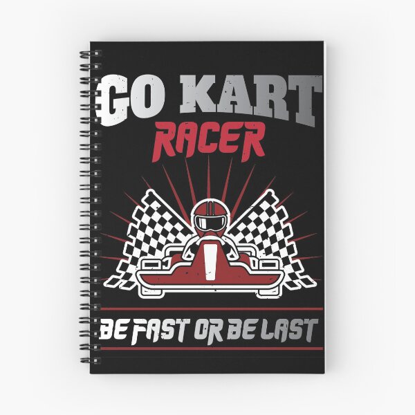 Item preview, GoKart racing driver Be Fast gift racing kart racing designed and sold by Lenny Stahl.