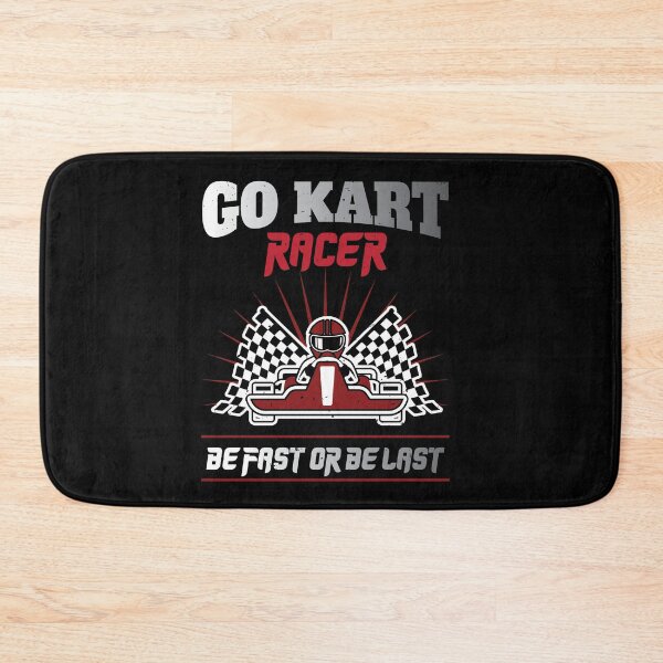 Item preview, GoKart racing driver Be Fast gift racing kart racing designed and sold by Lenny Stahl.