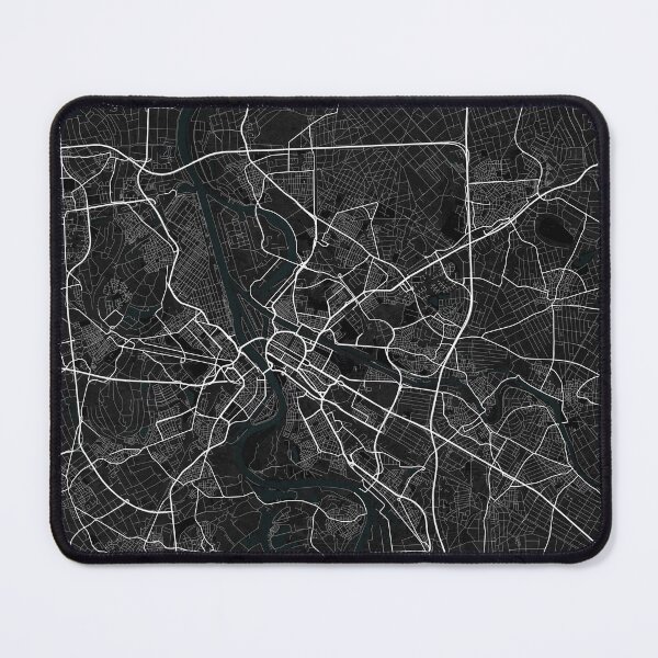 Item preview, Mannheim City Map of Germany - Dark designed and sold by deMAP.