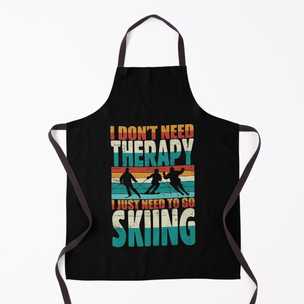 Item preview, Retro Style I Just Need To Go Skiing | Funny Winter Extreme Sports Skiing Quote designed and sold by thecooltable.