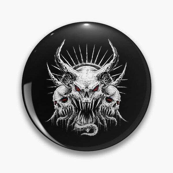 Item preview, 666 Cráneos demoníacos designed and sold by MedievalWear.