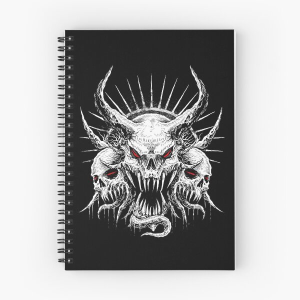 Item preview, 666 Demonic Demon Skulls designed and sold by MedievalWear.